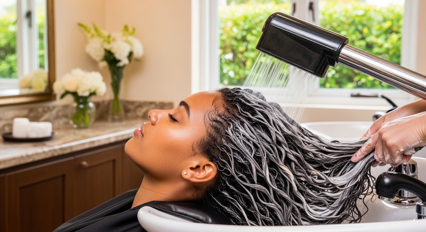 Deep conditioning treatment for natural hair in Bermuda