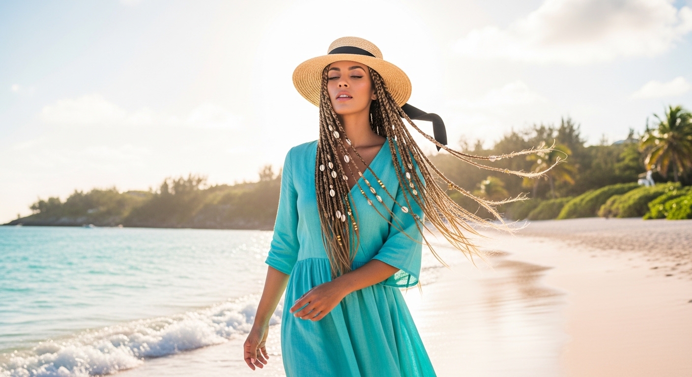 Protective braids in Bermuda humidity