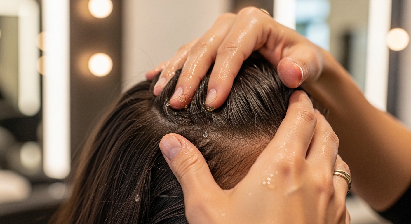 Scalp care treatment natural hair salon Bermuda